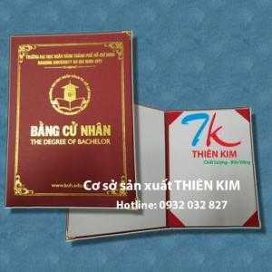 Cơ sở sản xuất bìa tốt nghiệp simili, làm bìa đựng bằng đại học, bìa kẹp bằng tốt nghiệp,