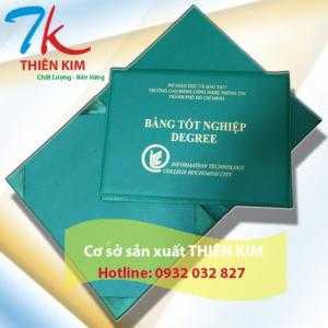 Cơ sở sản xuất bìa tốt nghiệp simili, làm bìa đựng bằng đại học, bìa kẹp bằng tốt nghiệp,