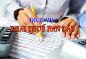 Dịch vụ báo cáo thuế hàng tháng quý năm