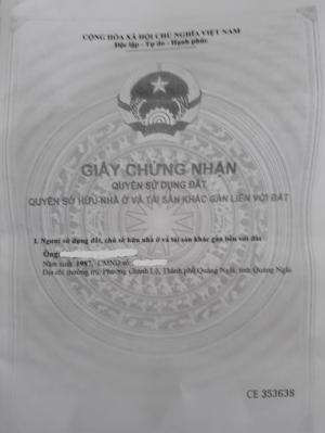 Đất Đẹp Gần KĐT Ngọc Bảo Viên, Phường Nghĩa Lộ, Tp. Quảng Ngãi.