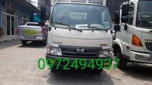Giá Xe Tải Hino 5 Tấn Thùng Mui Bạt - Giao Xe Ngay - Hỗ Trợ Trả Góp 90% Giá Trị Xe.