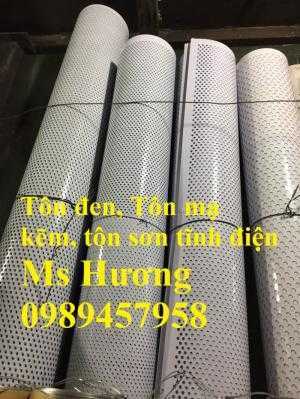 Sản xuất tôn đột lỗ, tấm kim loại dập lỗ, tấm inox đột lỗ hình tròn làm theo đơn đặt hàng