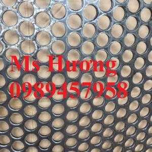 Sản xuất tôn đột lỗ, tấm kim loại dập lỗ, tấm inox đột lỗ hình tròn làm theo đơn đặt hàng
