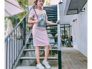 Váy cotton Vogue