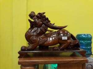 Cặp Tỳ Hươu Phong Thủy Gỗ Hương - DL7622