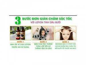 Bộ dầu gội và xịt tinh dầu bưởi