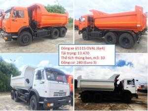 Kamaz 3 Giò Thùng Oval