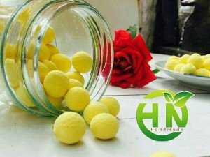 Viên tinh bột nghệ viên mật ong