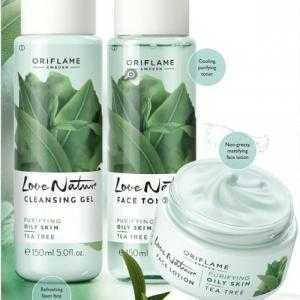 Combo làm sạch và dưỡng da trà xanh cho da dầu Oriflame