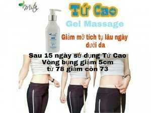 Gel tan mỡ Tứ Cao