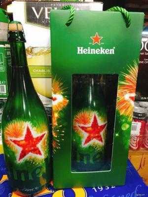 Bia Heineken 1.5L nhập khẩu từ Hà Lan