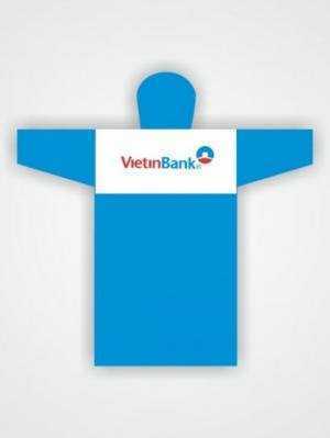 Áo mưa in logo thương hiệu
