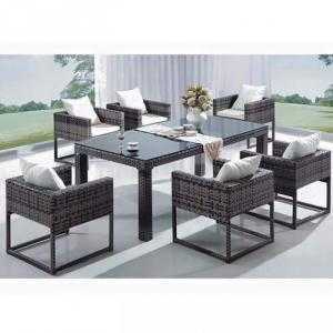 Bàn ghế sofa giả mây