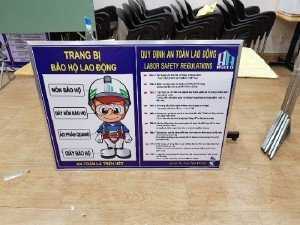 Biển báo trang bị bảo hộ lao động