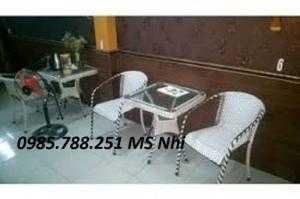 Bàn ghế cafe ngoài trời rẻ nhất