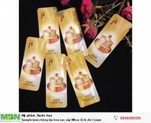 Sample kem chống lão hoá cao cấp Whoo Qi & Jin Cream