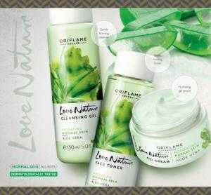 Combo làm sạch và dưỡng da nha đam cho da thường Oriflame