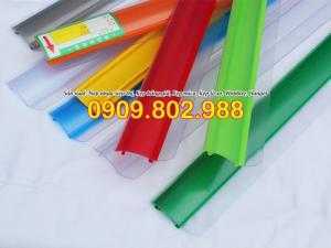 Nẹp nhựa gắn tên sản phẩm siêu thị, nẹp giá, nẹp siêu thị