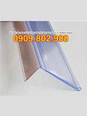 Nẹp nhựa gắn tên sản phẩm siêu thị, nẹp giá, nẹp siêu thị