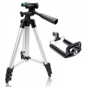 Chân giá đỡ máy chụp ảnh/ quay phim Tripod TF 3110 + Giá đỡ điện thoại + Remote