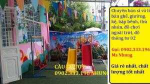 Cầu tuột ngoài trời, cầu trượt liên hoàn, cầu trượt giá rẻ