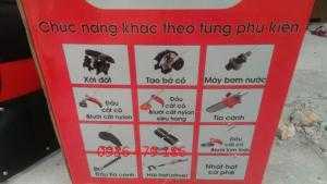 Máy xạc cỏ công suất lớn, máy xới đất, máy vun vồng gốc cây, máy cắt có đeo vai