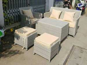 Sopha giả mây cao cấp chỉ 3 bộ giá sốc