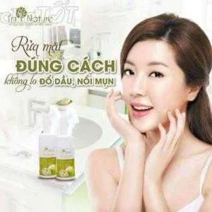 Sữa rửa mặt THIÊN NHIÊN KẾT HỢP BÀN CHẢI MASSAGE THÔNG MINH I'M NATURE