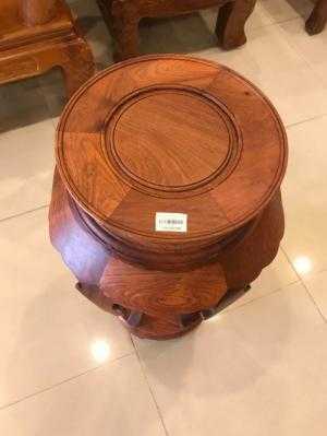 Đôn gỗ tròn gỗ hương giá rẽ