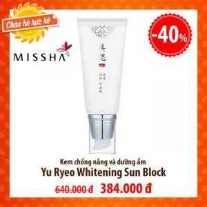 Kem chống nắng và dưỡng ẩm Yu Ryeo Whitening Sun Block