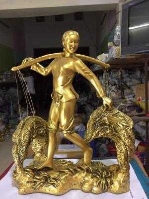 Gánh lúa N 17 giá sỉ 290,000 NGANG : 25.1 CM - RỘNG : 8.7 CM - CAO : 31.3 CM – NẶNG : 2.4 KG