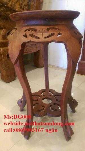 Đôn gỗ hương cao cấp