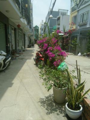 Nhà trệt lầu SHR hẻm xe hơi 1979 Huỳnh Tấn Phát, TT Nhà Bè