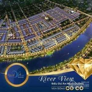 Bán đất dự án River View, ven sông Cổ Cò, Đà Nẵng-Hội An, 6,3tr/m2, lô góc.