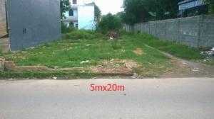 Bán đất đường Nguyễn An Ninh thị trấn Cần Giuộc giá 480 triệu 100m2 thổ