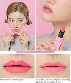 Son có vỏ hộp siêu cute, bánh bèo đây
Son #3ce phiên bản giới hạn
Giá #230k
Có 2 màu như hình nhé khách
#111: son lì
#112: son có chất dưỡng