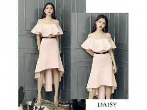Đầm dự tiệc trễ vai
