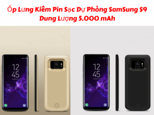 Ốp Lưng Samsung Galaxy S9 Kiêm Sạc Dự Phòng JLW-S9 Dung Lượng 5000mAh
