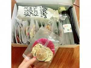 Trà detox hoa qua sấy khô