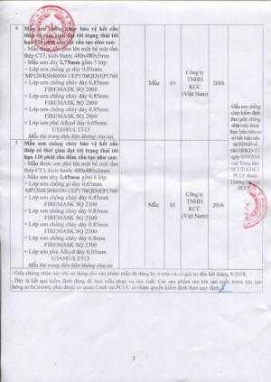 Những tính năng nổi bật của sơn chống cháy kcc mang lại