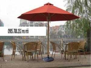 Dù cafe giá rẻ sản xuất tại xưởng