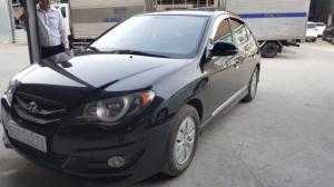 Bán Hyundai Avante 1.6MT màu đen VIP số sàn sản xuất 2011 một chủ