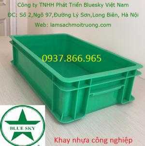 Thùng nhựa đặc,khay nhựa đựng phụ tùng b2