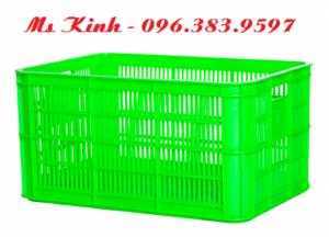 Cung cấp rổ nhựa rẻ nhất hcm, thùng nhựa công nghiệp kích cỡ lớn, sản xuất sóng nhựa