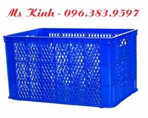 Cung cấp rổ nhựa rẻ nhất hcm, thùng nhựa công nghiệp kích cỡ lớn, sản xuất sóng nhựa