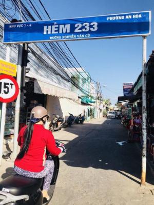 Bán 6 phòng trọ mới hẻm 233 đường Nguyễn Văn Cừ