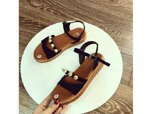 Sandal bản kết hạt