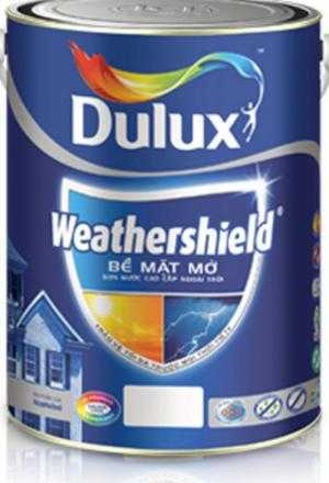 Sơn ngoại thất bề mặt mờ Dulux Weathershield BJ8 5 lít