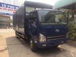 Cabin xe tải Hyundai HD750 - 7.5 Tấn Vuông cao cấp có sẵn máy lạnh giúp lái xe thoải mái suốt đoạn đường dài