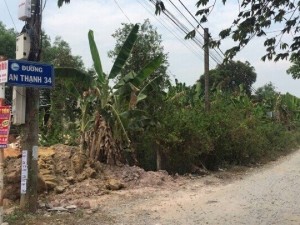 Bán đất chưa thổ cư an thạnh 34(an sơn )